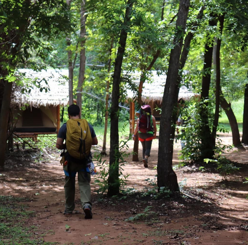 Climbing gear layout